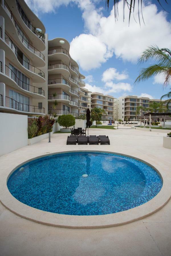 3Br Apt With Pool Cancún Esterno foto
