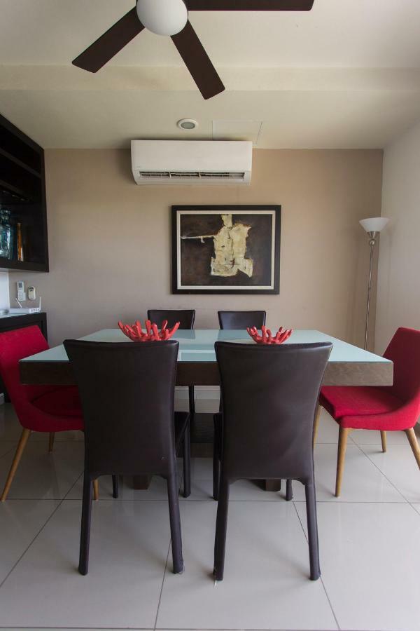3Br Apt With Pool Cancún Esterno foto