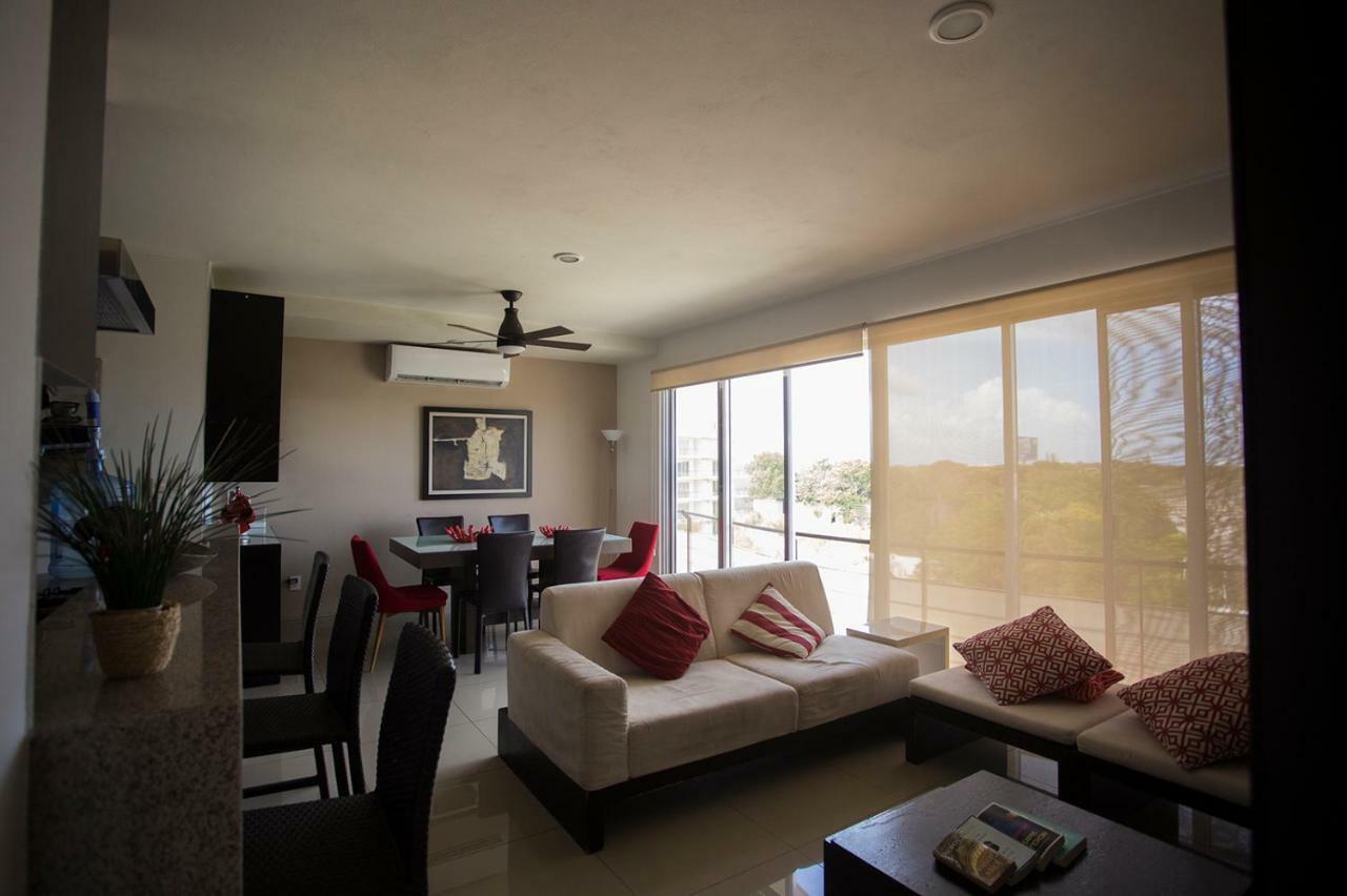 3Br Apt With Pool Cancún Esterno foto