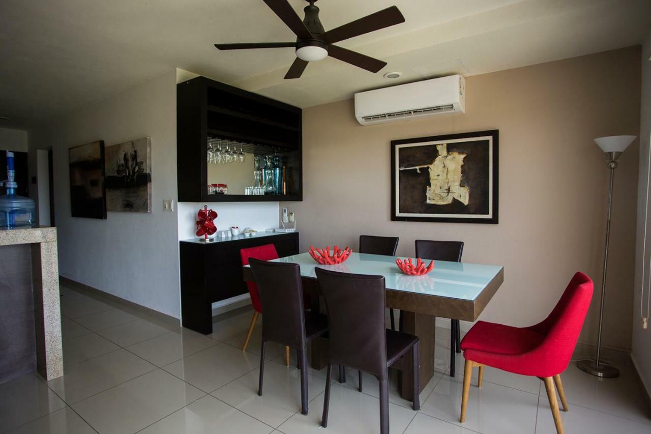 3Br Apt With Pool Cancún Esterno foto